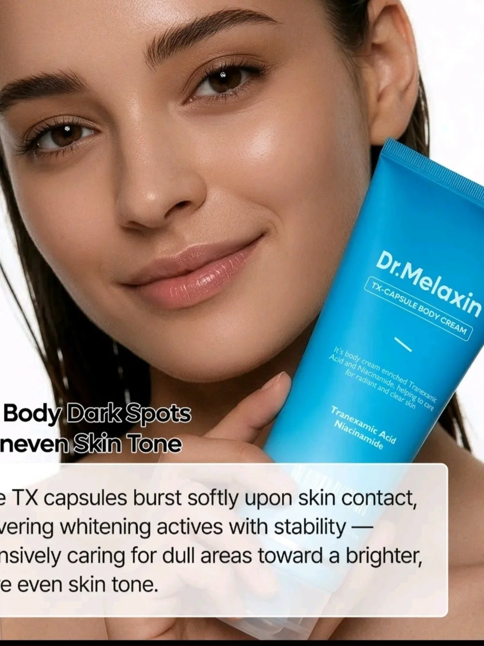 Blue TX-Capsule Body Cream & Peel Shot Exfoliating Spray